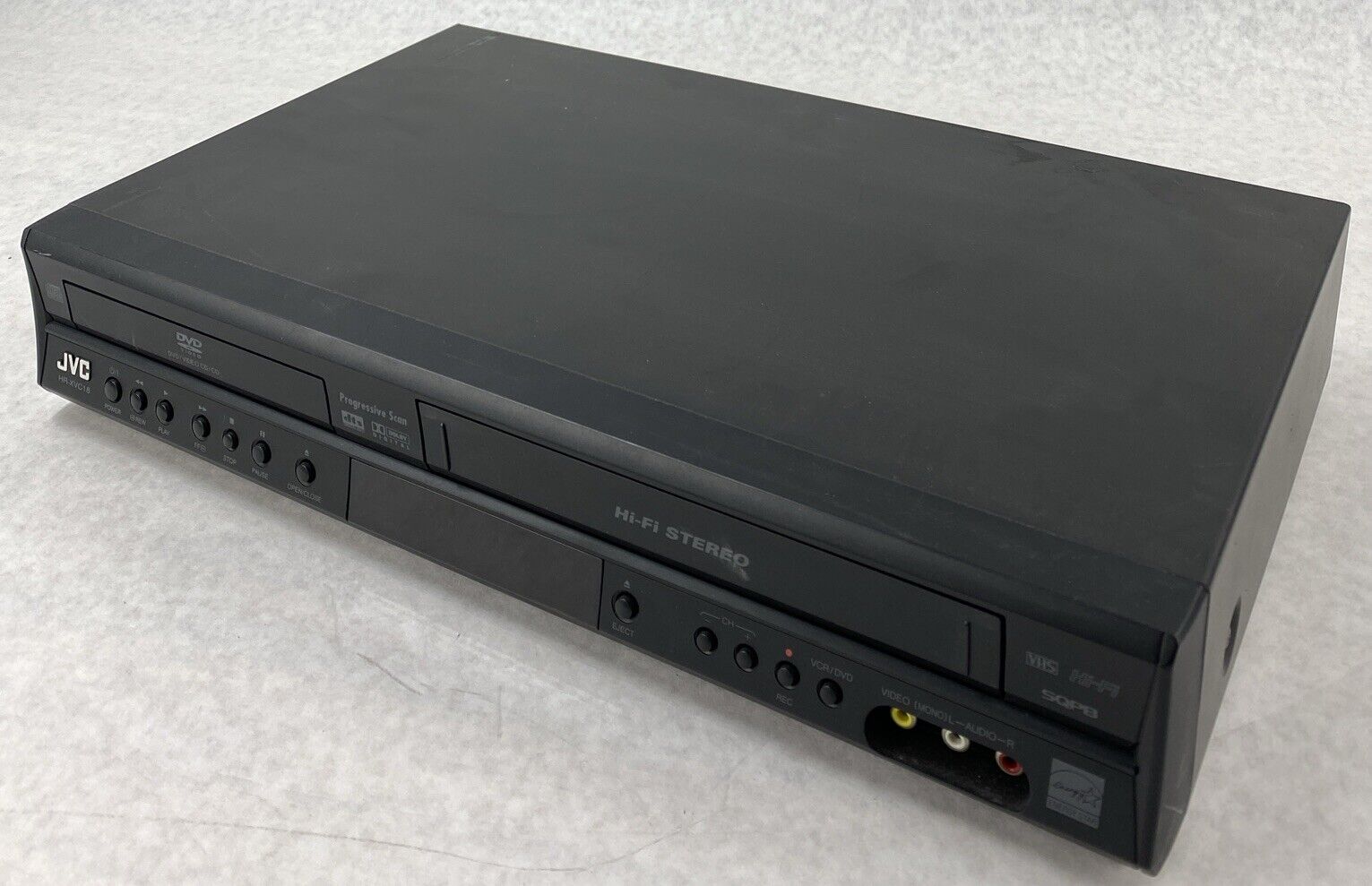 JVC HR-XVC16 Hi-Fi SQPB VHS Cassette Recorder VCR DVD Player Combo FOR