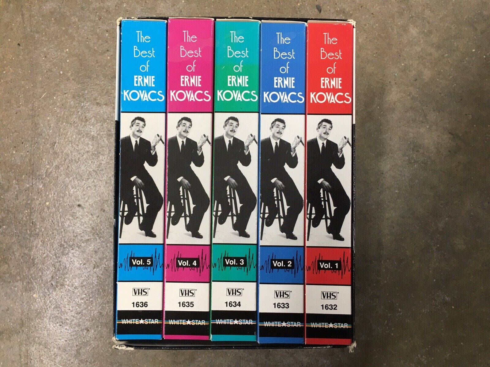 The Best of Ernie Kovacs VHS Box Set, Vol 1-5, Complete Set