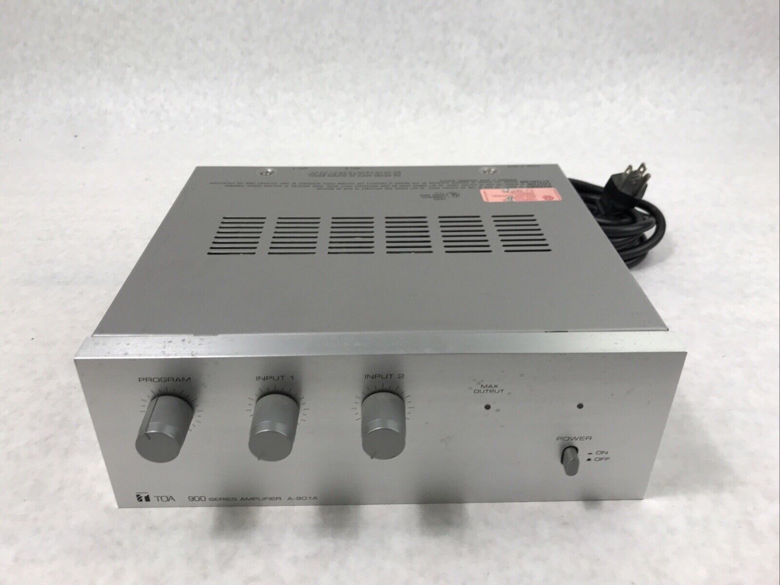 Toa Electronic 900 Series Amplifier Amp A 901a