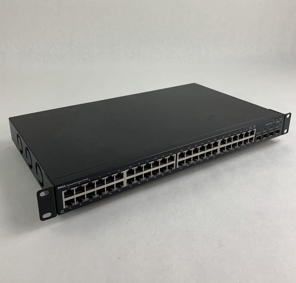 Dell PowerConnect 2748 2J977 48-PORT Gigabit Ethernet Switch Tested