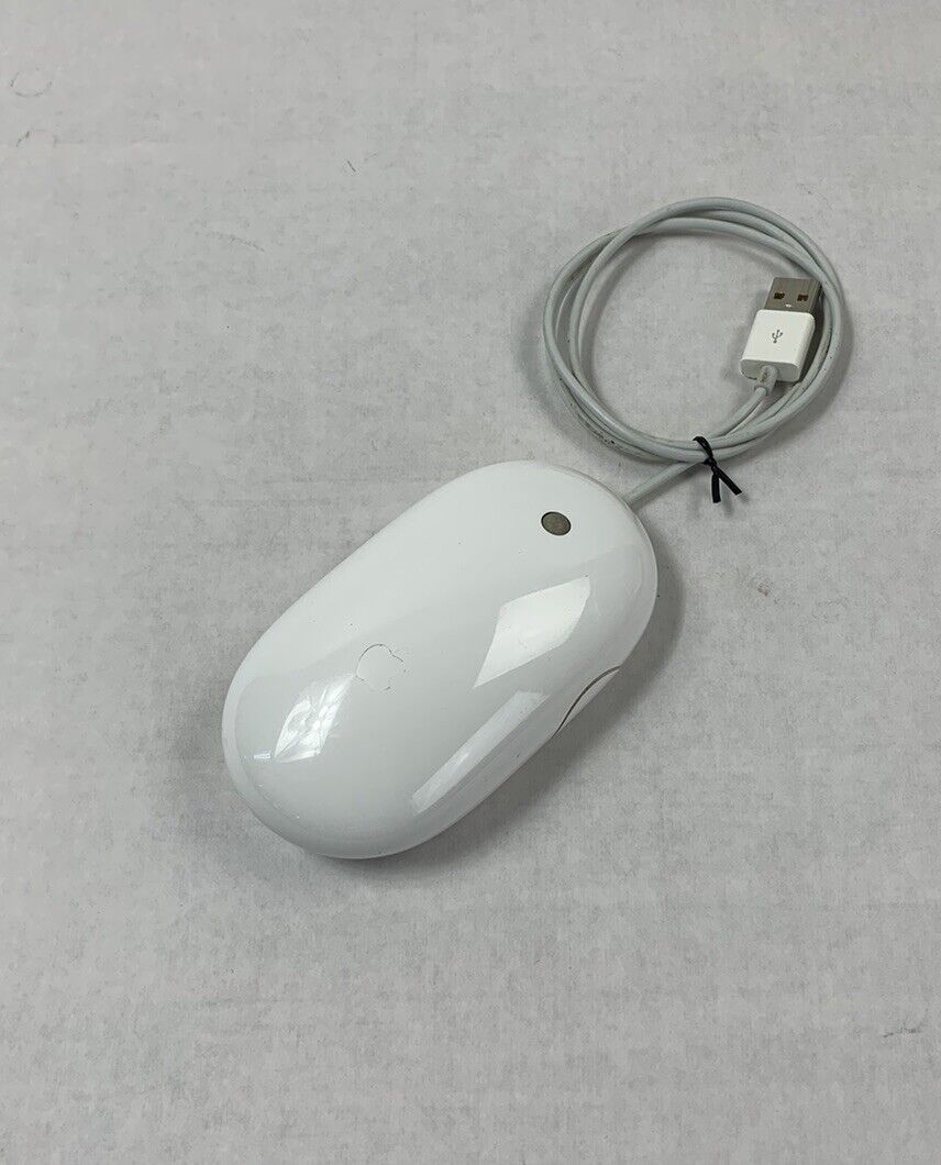 Apple A1234 USB Wired Aluminum Keyboard and Apple A1152 Wired Mighty Mouse