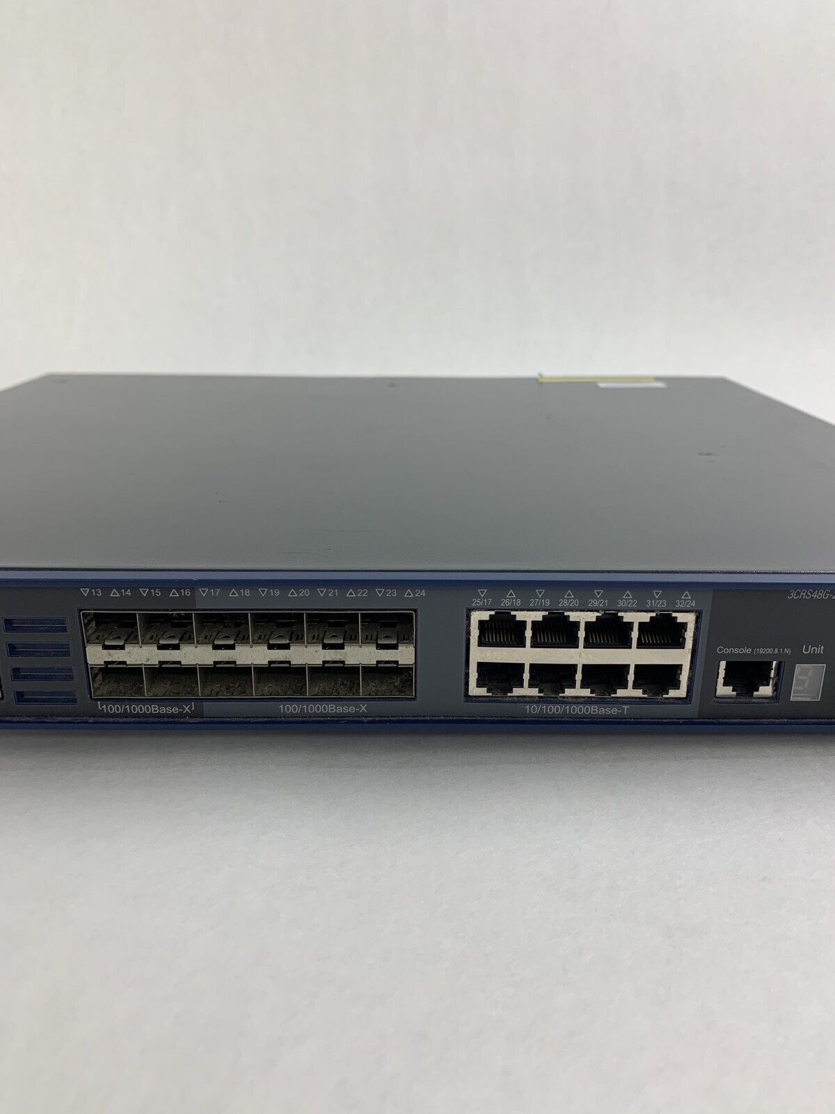 3COM 3CRS48G-24S-91 4800G 20-Port Gigabit Network Ethernet Switch Tested Reset