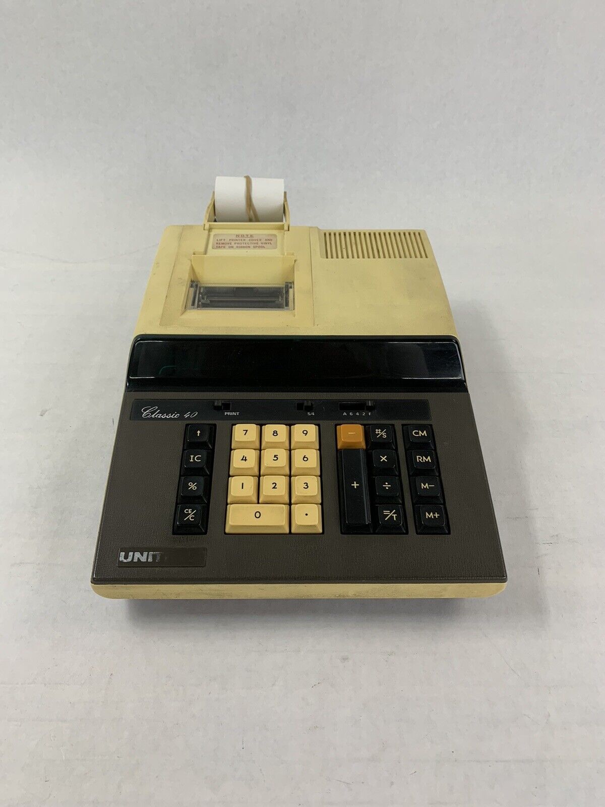 Vintage Unitrex Classic 40 Calculator