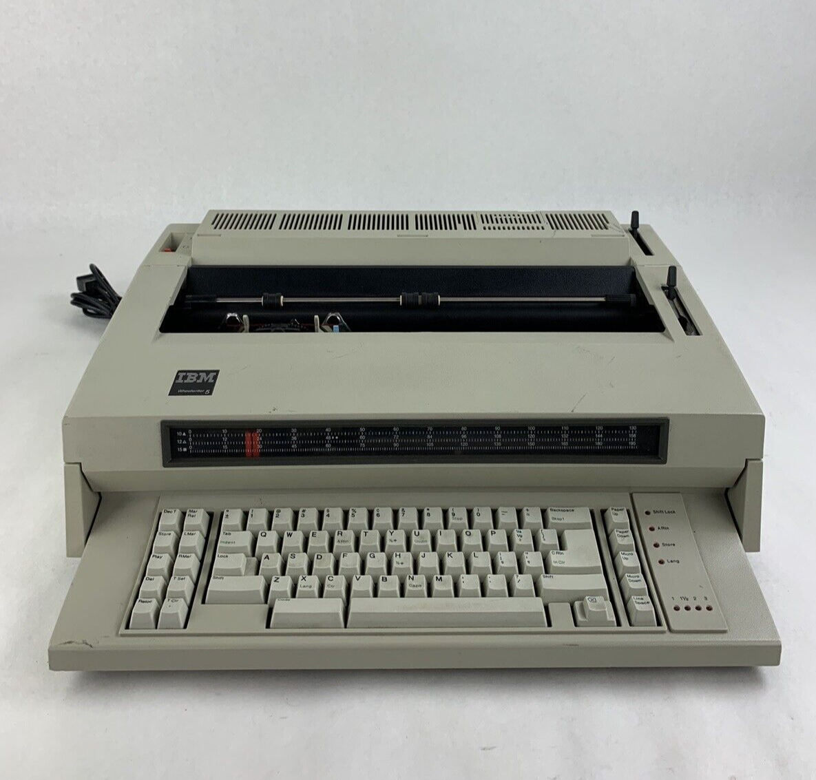 IBM WheelWriter 6 Electronic Typewriter Word Processor Tested No Ribbon