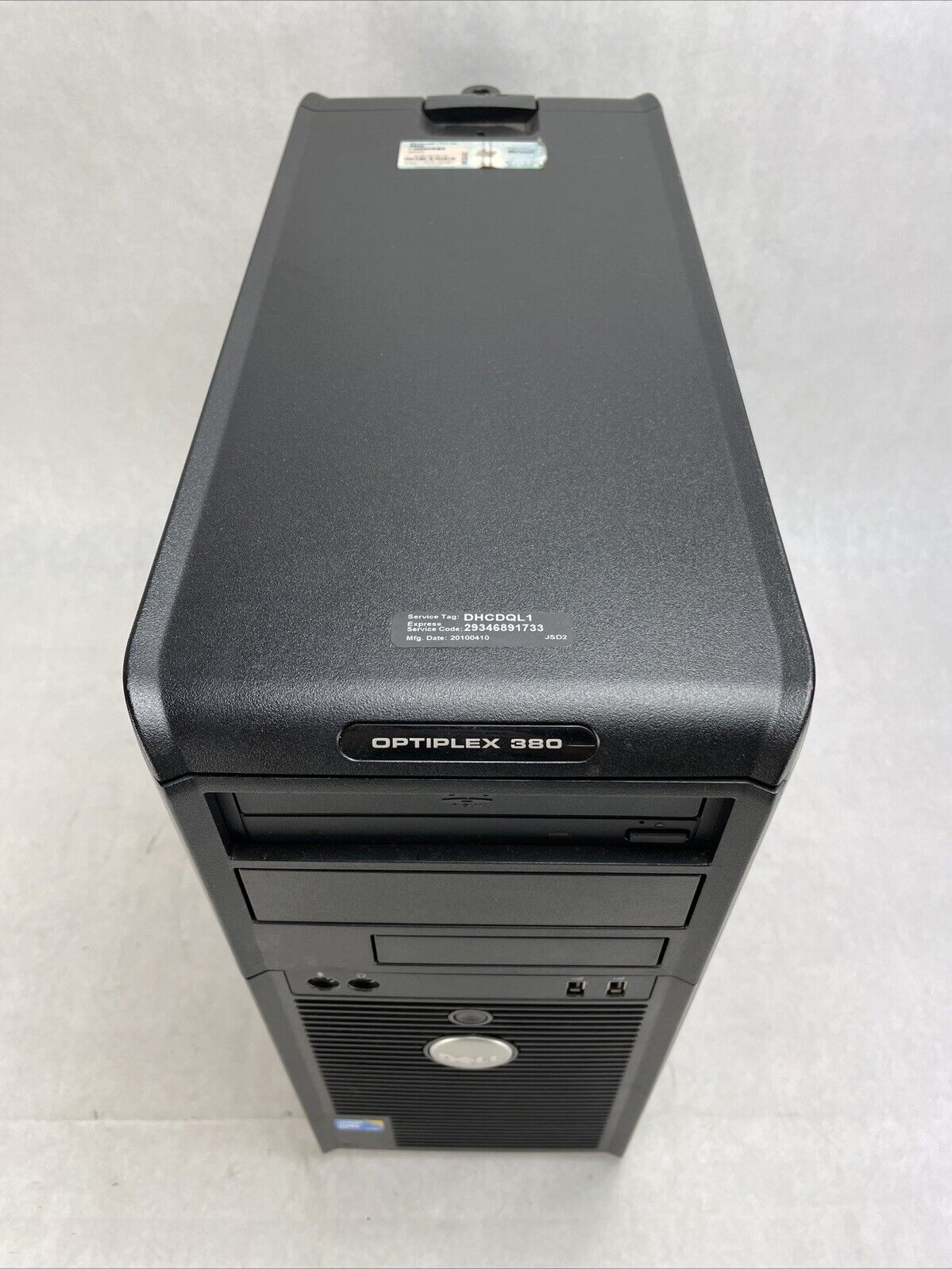 Dell Optiplex 380 MT Intel Core 2 Duo E7500 2.93GHz 4GB RAM No HDD No OS