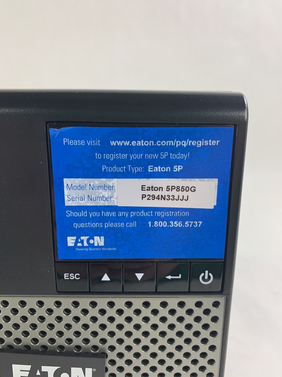 Eaton 5P850G Uninterruptible Power Supply UPS 5P 850G Tested New Box Opened