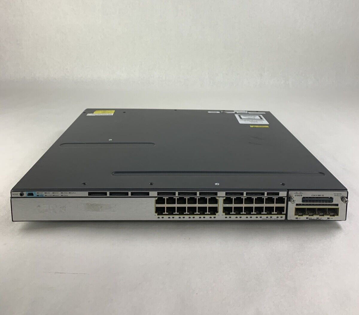 Cisco Catalyst X Series TNY-WS3750X-3560X J Network Managed Switch Tested