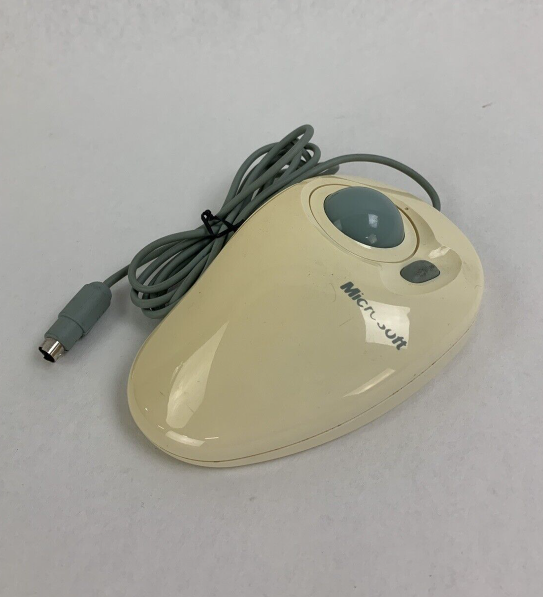 Microsoft X03-09209 Intellimouse Trackball PS/2 Vintage Tested