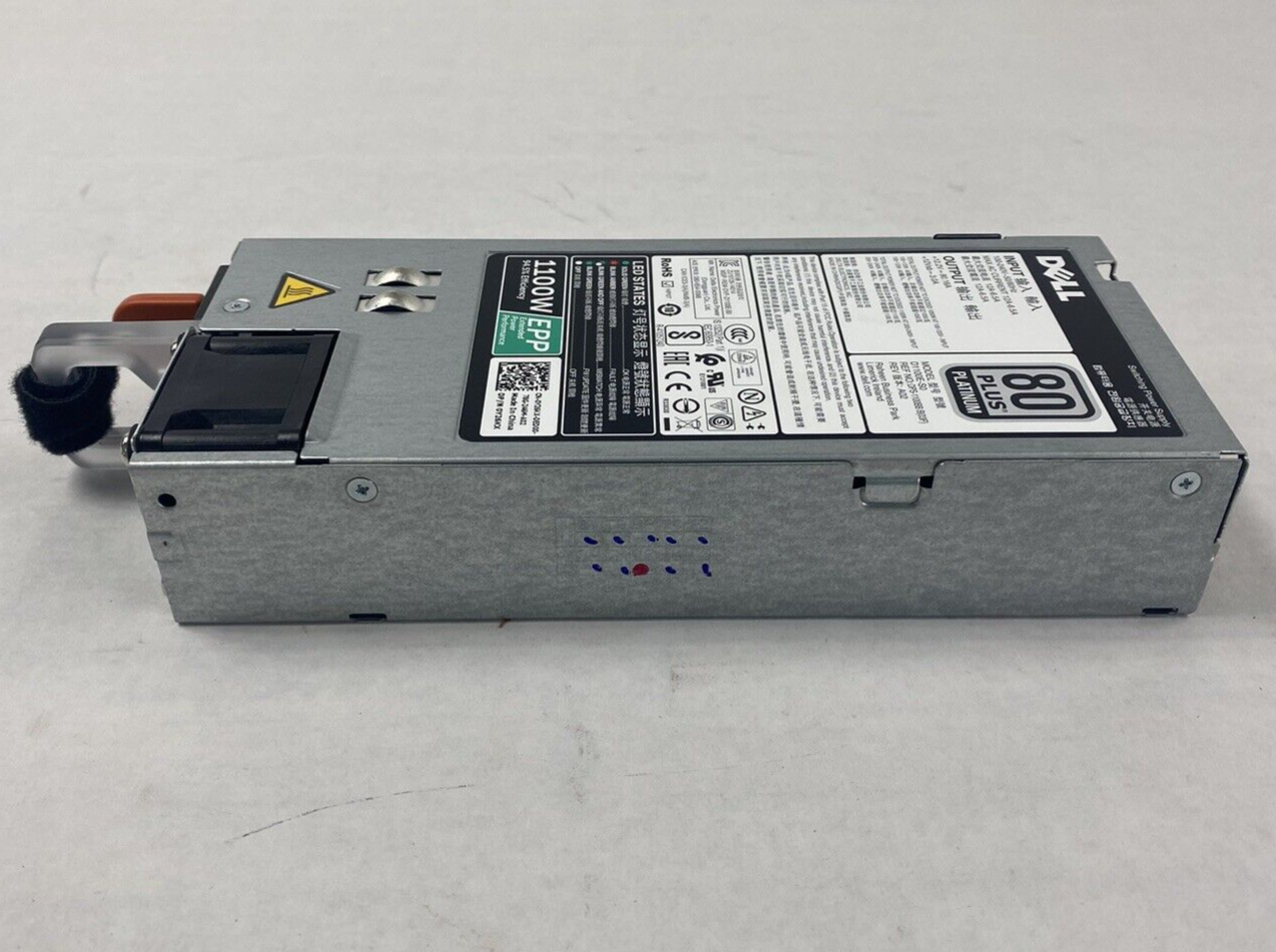 Dell D1100E-S0 1100W DP/N: 0PR21C 80 Plus Platinum Switching Power Supply Tested