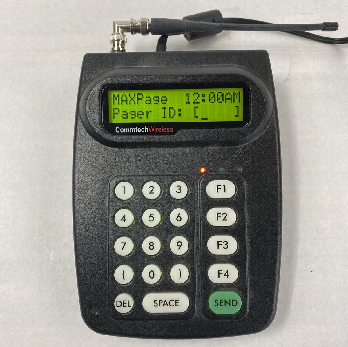 Commtech Wireless MAX Page Security Device Power Tested