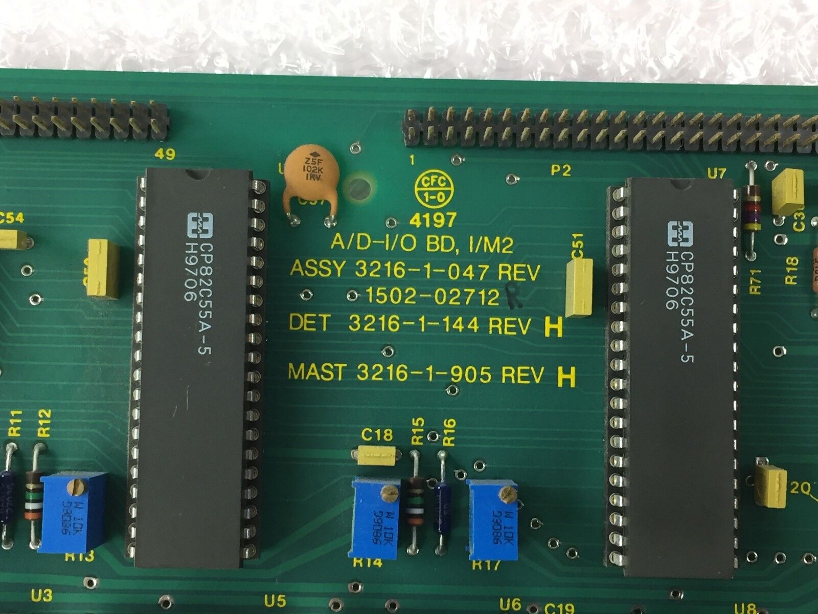 LEACH 3216-1-047 A/D-I/O Board I/M2