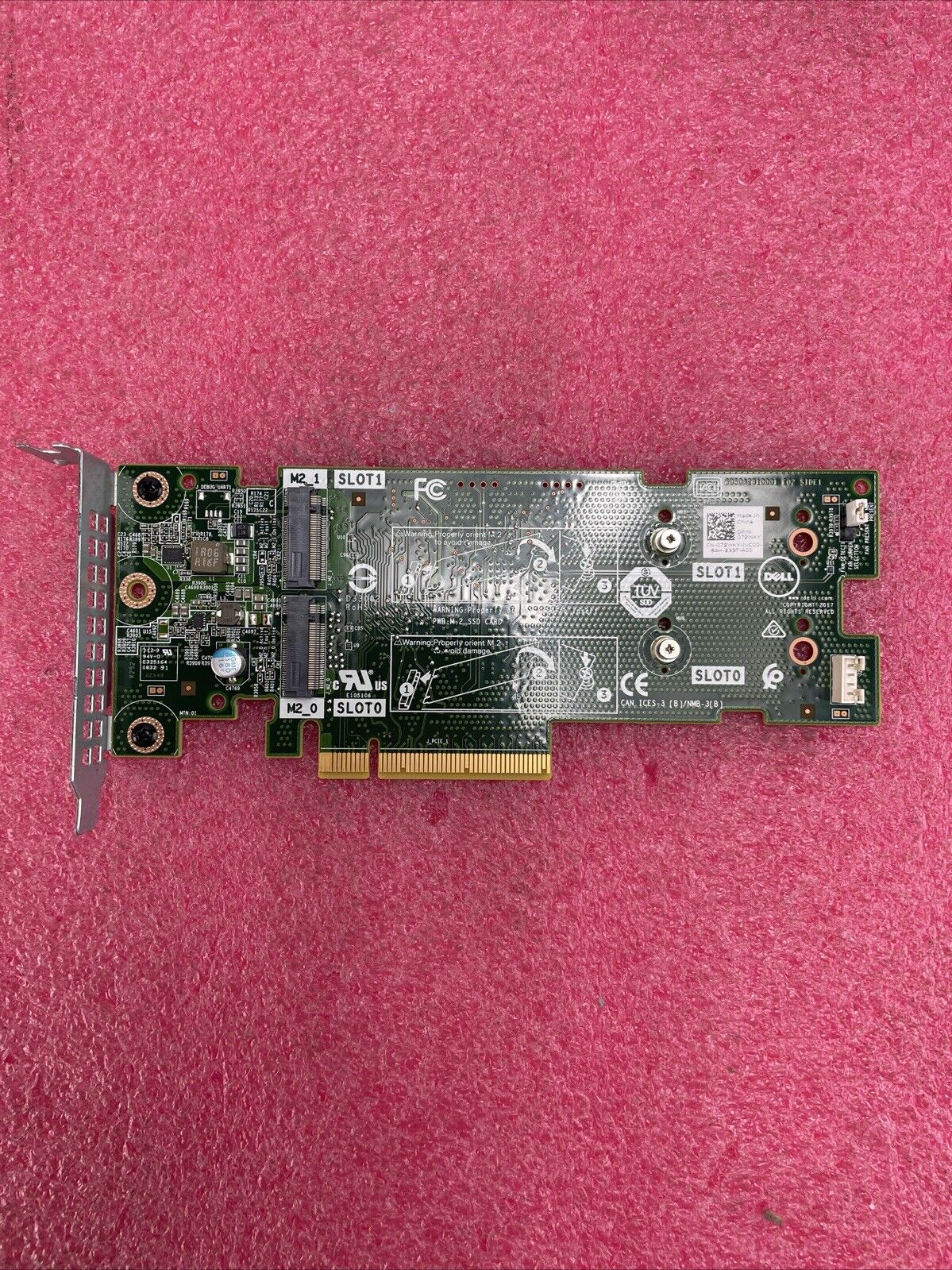 Dell 72WKY BOSS-S1 Controller PCIe Card Low Profile