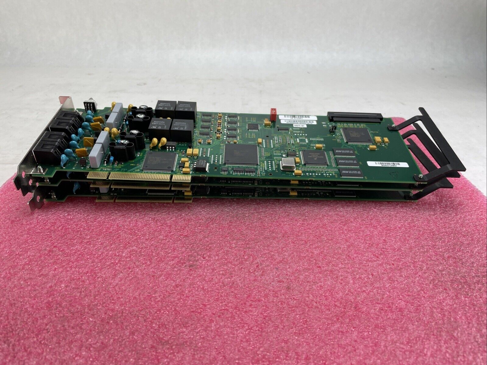 Dialogic PCI Voice Fax Board D/41JCT-LS x3 w/Cable