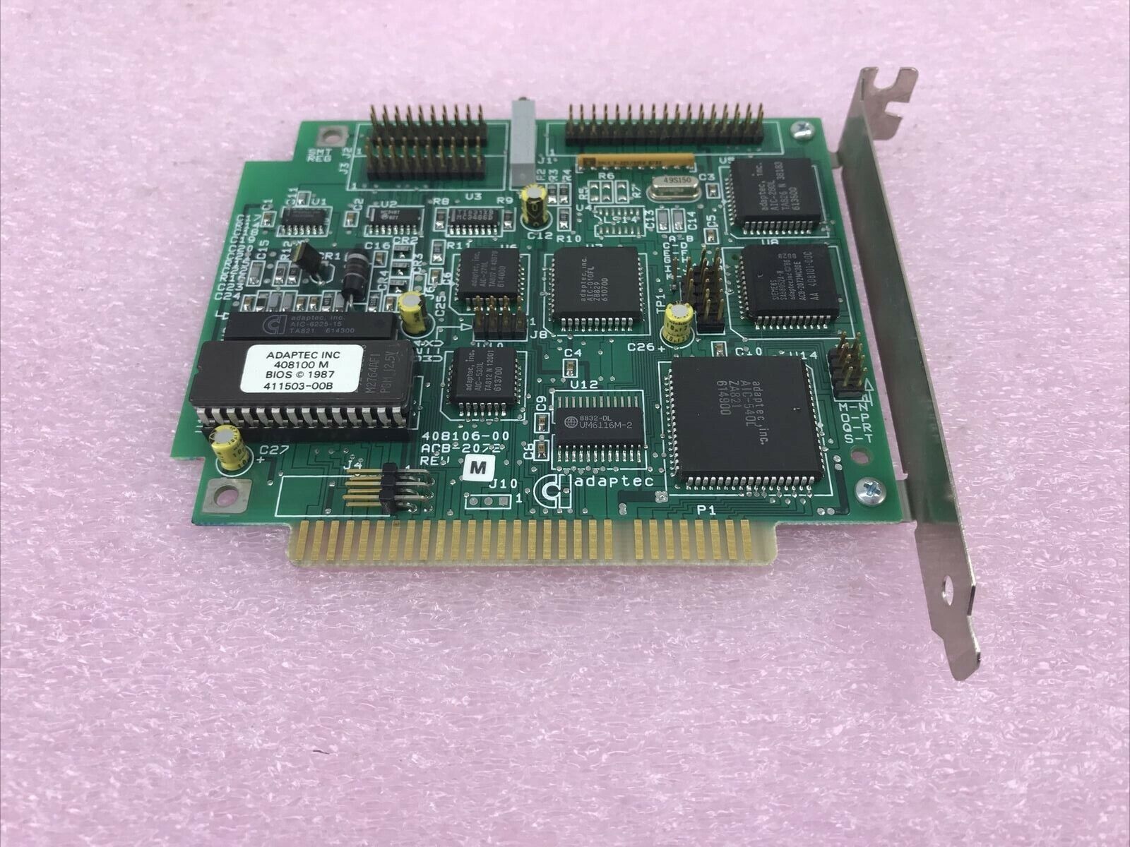 Vintage Adaptec Inc 408100 M BIOS 1987 411503-00B