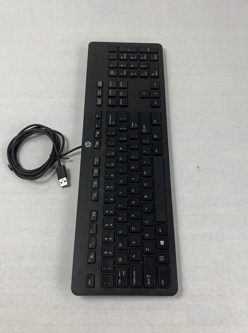 HP PH0U Slim USB Wired Keyboard (Lot of 2)