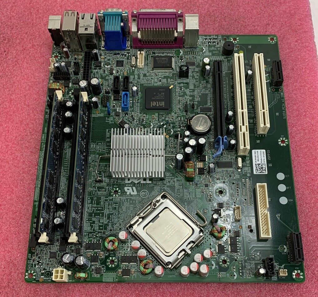 Dell F428D Optiplex 960 Motherboard Intel Core 2 Duo E8500 3.16GHz 4GB RAM