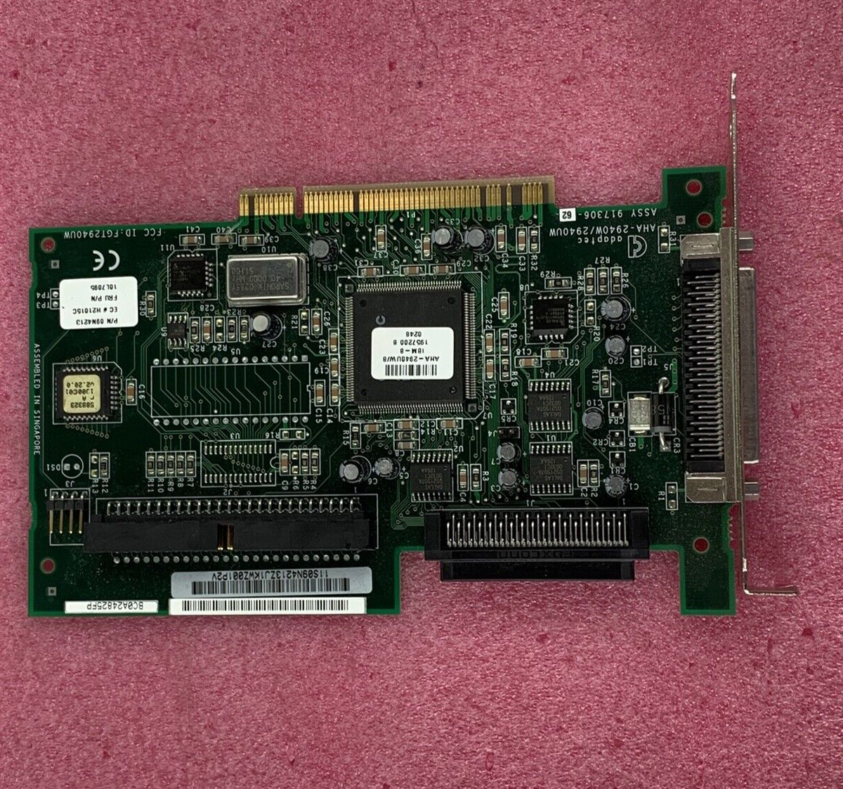 IBM Adaptec 09N4213 SCSI PCI Card AHA-2940UW-B-IBM-8 10L7095- AHA-2940UW/B-IBM-8