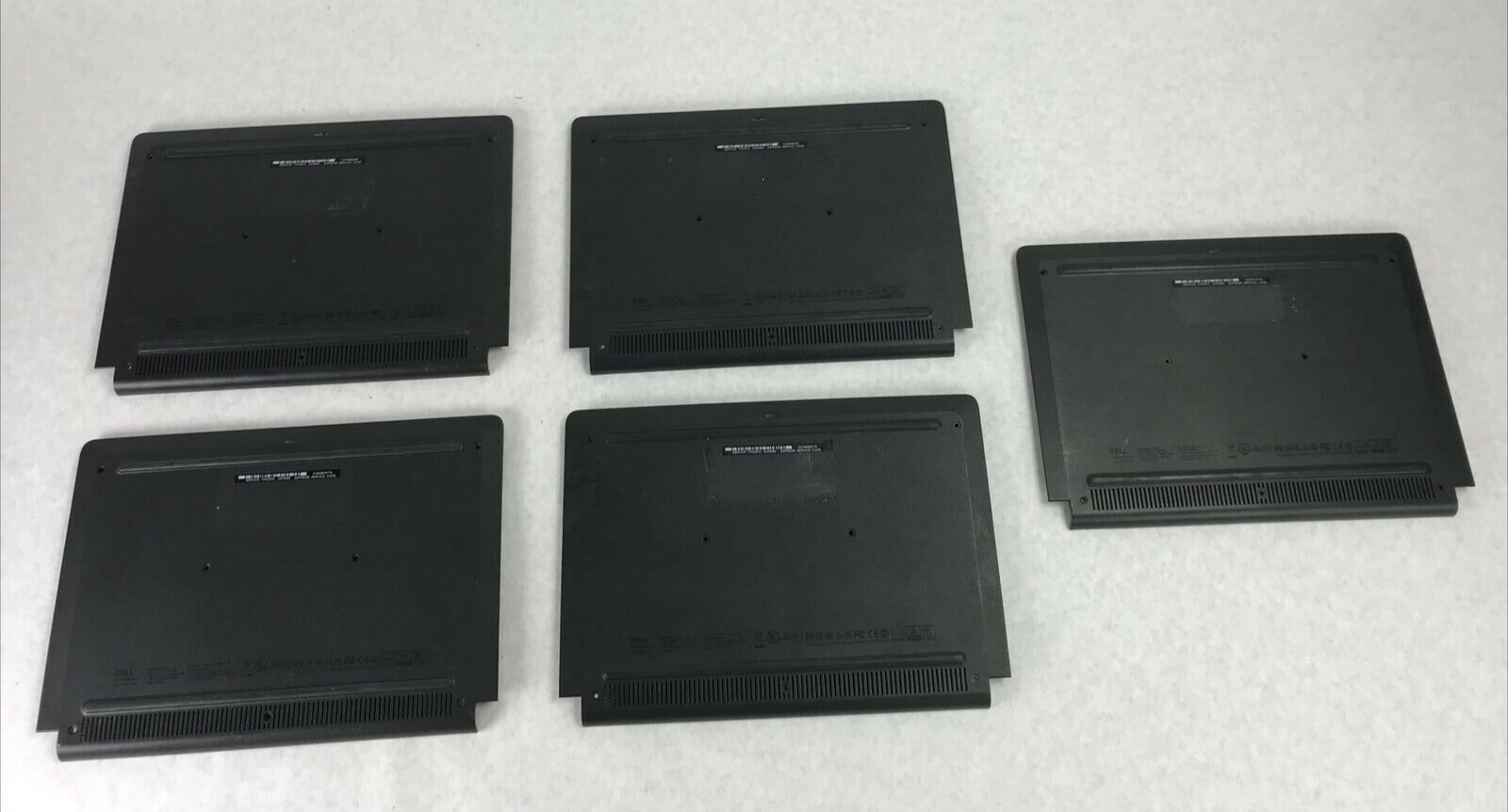 Lot of (5) Dell Chromebook 11 P22T001 Bottom Cover