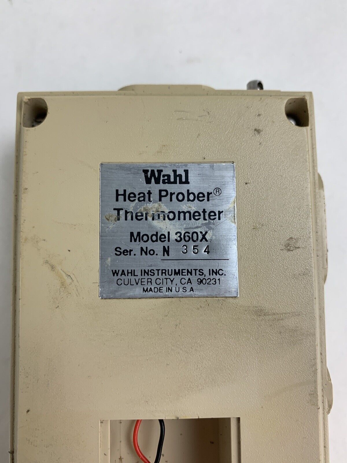 Wahl 360X Microprocessor Circuit Heat-Prober Thermometer Power Tested