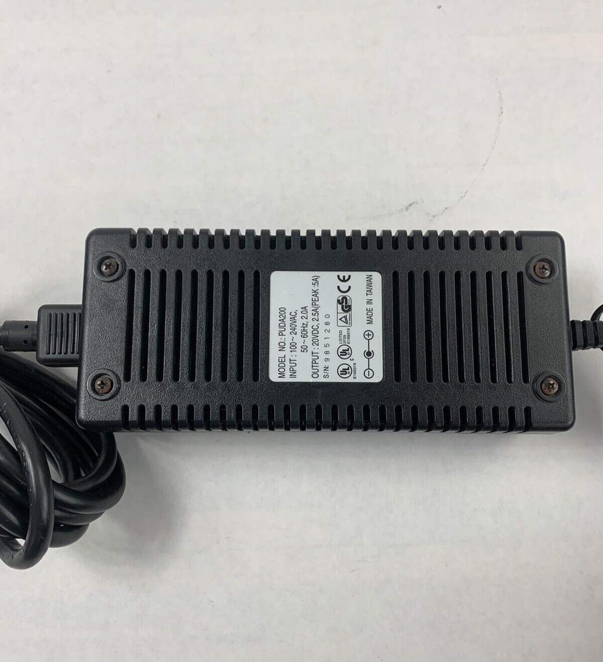 Eltron PUDA200 AC DC Adapter Charger for Zebra Label Printer