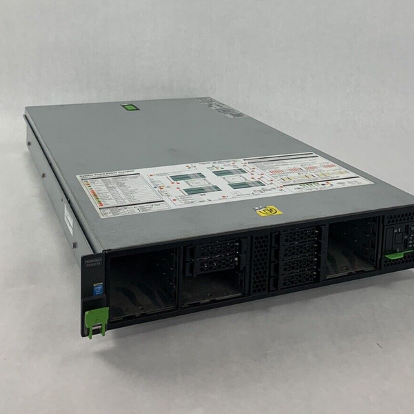 Fujitsu Primergy RX300 S8 2x Intel Xeon E5-2660V2 2.20GHz 8GB RAM No OS No  HDD