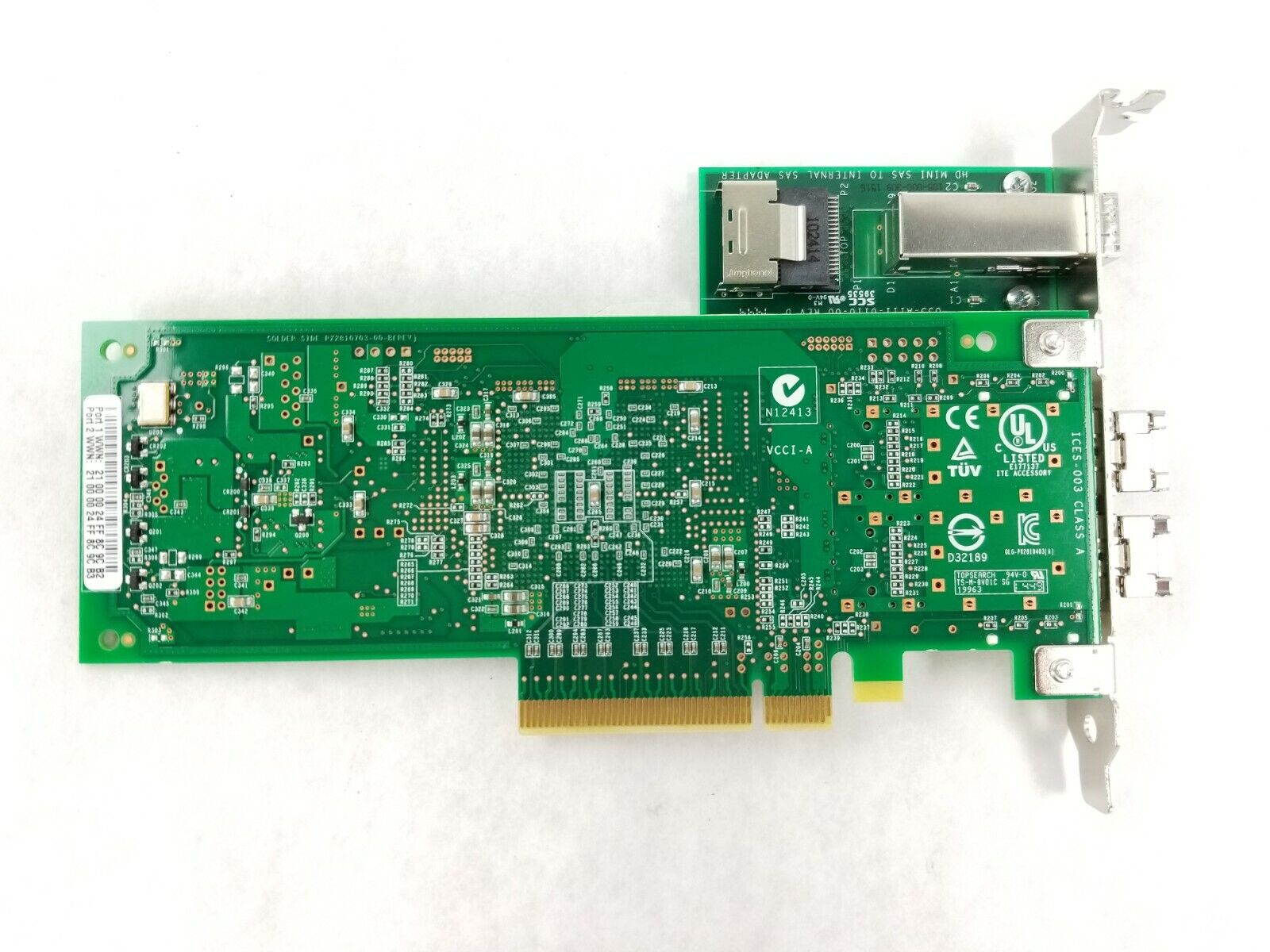 QLE2562 Qlogic SANBlade 8GB Dual Port Fibre PCI-E PX2810403-43 G