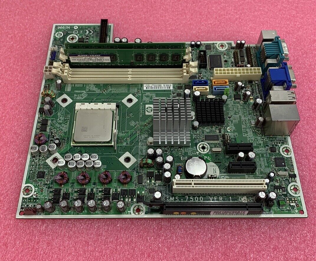 HP Compaq DC5850 Motherboard Athion Dual-Core 4450B 2.30GHz 4GB RAM No Shield