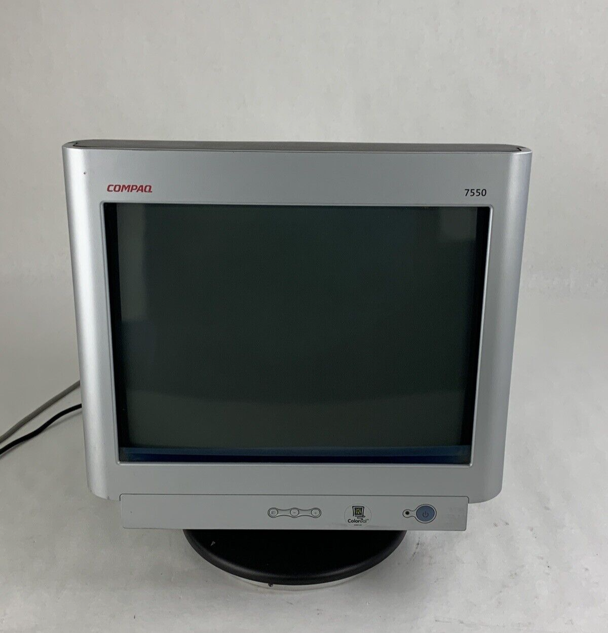 Vintage HP Compaq 7550 16” CRT VGA Computer Monitor Retro Gaming Tested Grade B