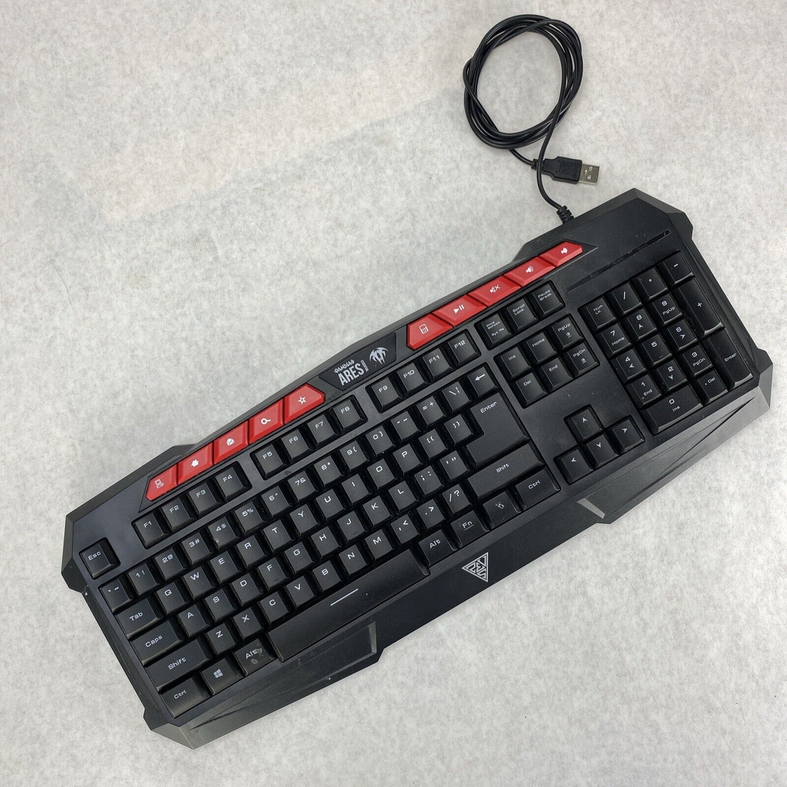 GAMDIAS ARES GKC1110 Gaming Wired Keyboard