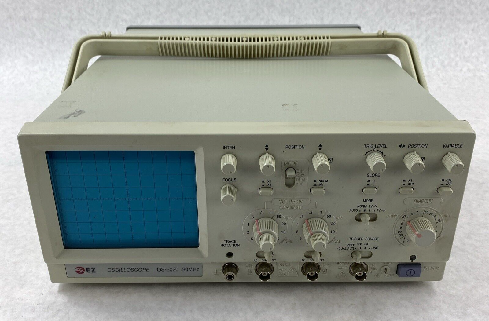 EZ Digital OS-5020 Analog Oscilloscope 20MHz