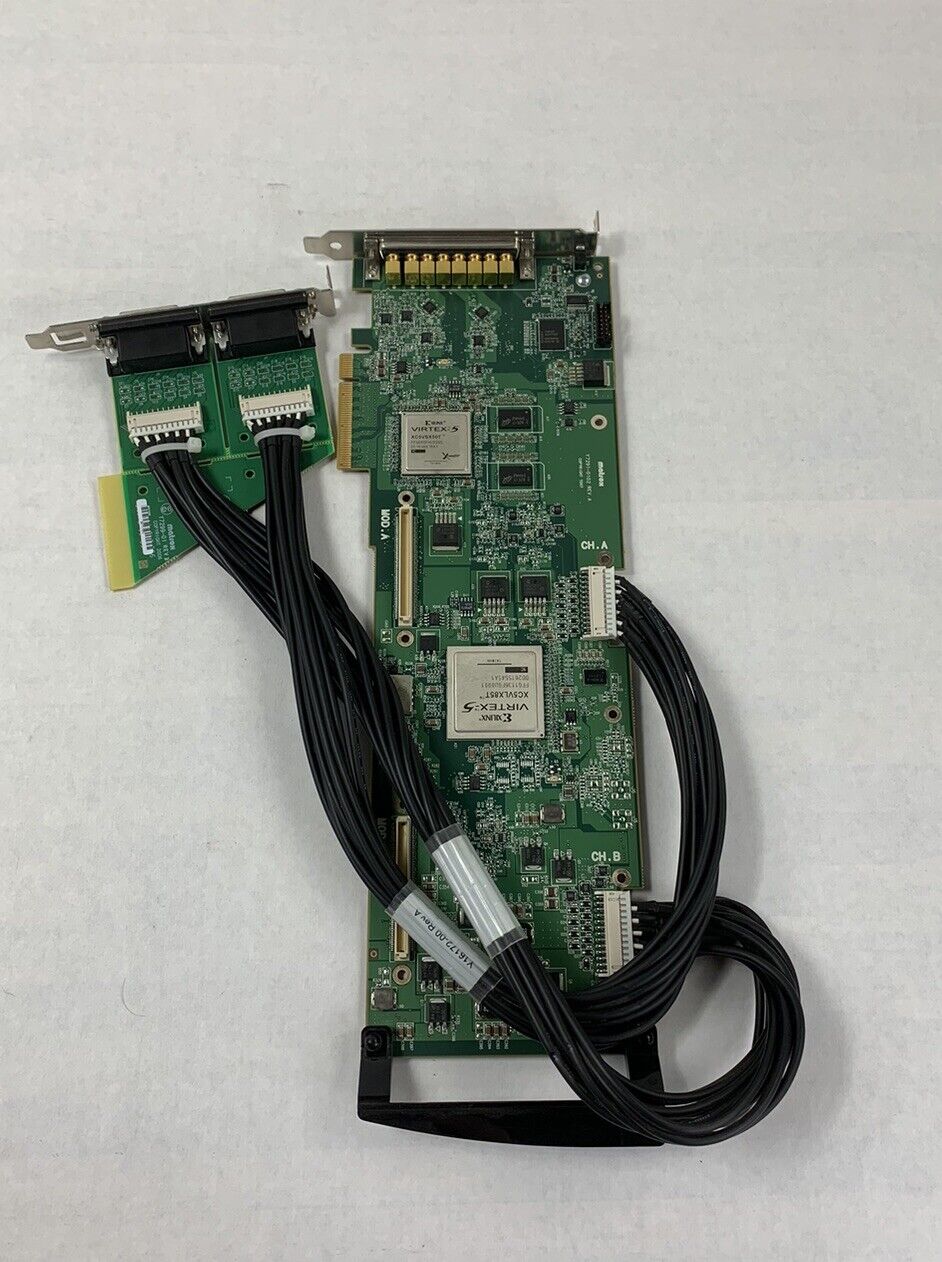 Matrox XMIO2/24/6000 Developer Card Video Capture with XMI02/24/CBL Module XMI02