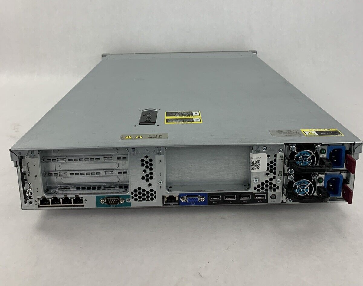 HP ProLiant DL380p Gen 8 2x E5-2609 2.4 GHz 32 GB RAM NO HDD NO OS