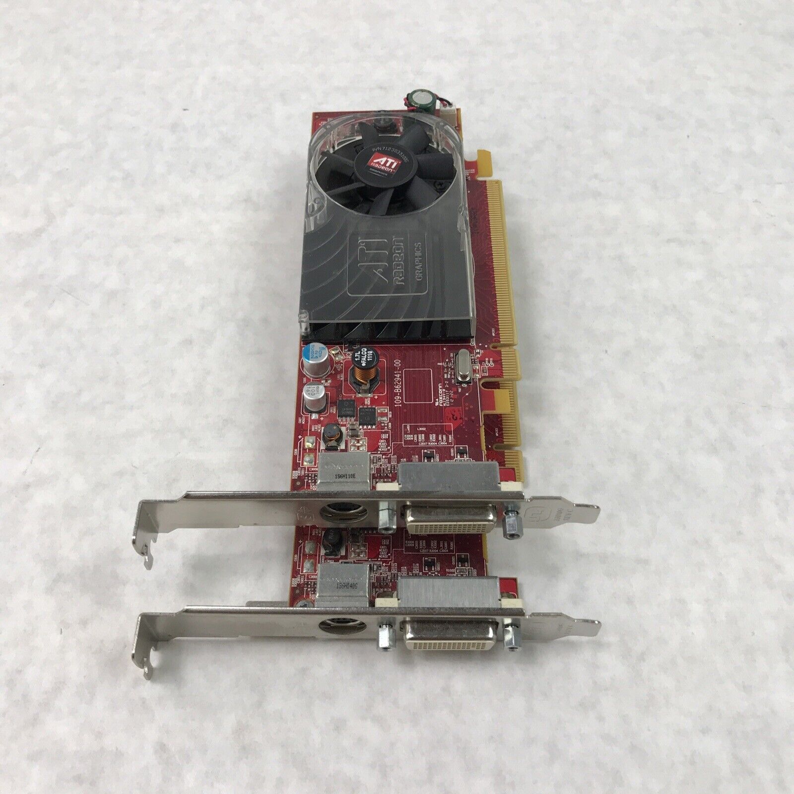 Dell ATI Radeon HD 3450 PCI Express x16 Full Height Video Card 256MB (Lot of 2)