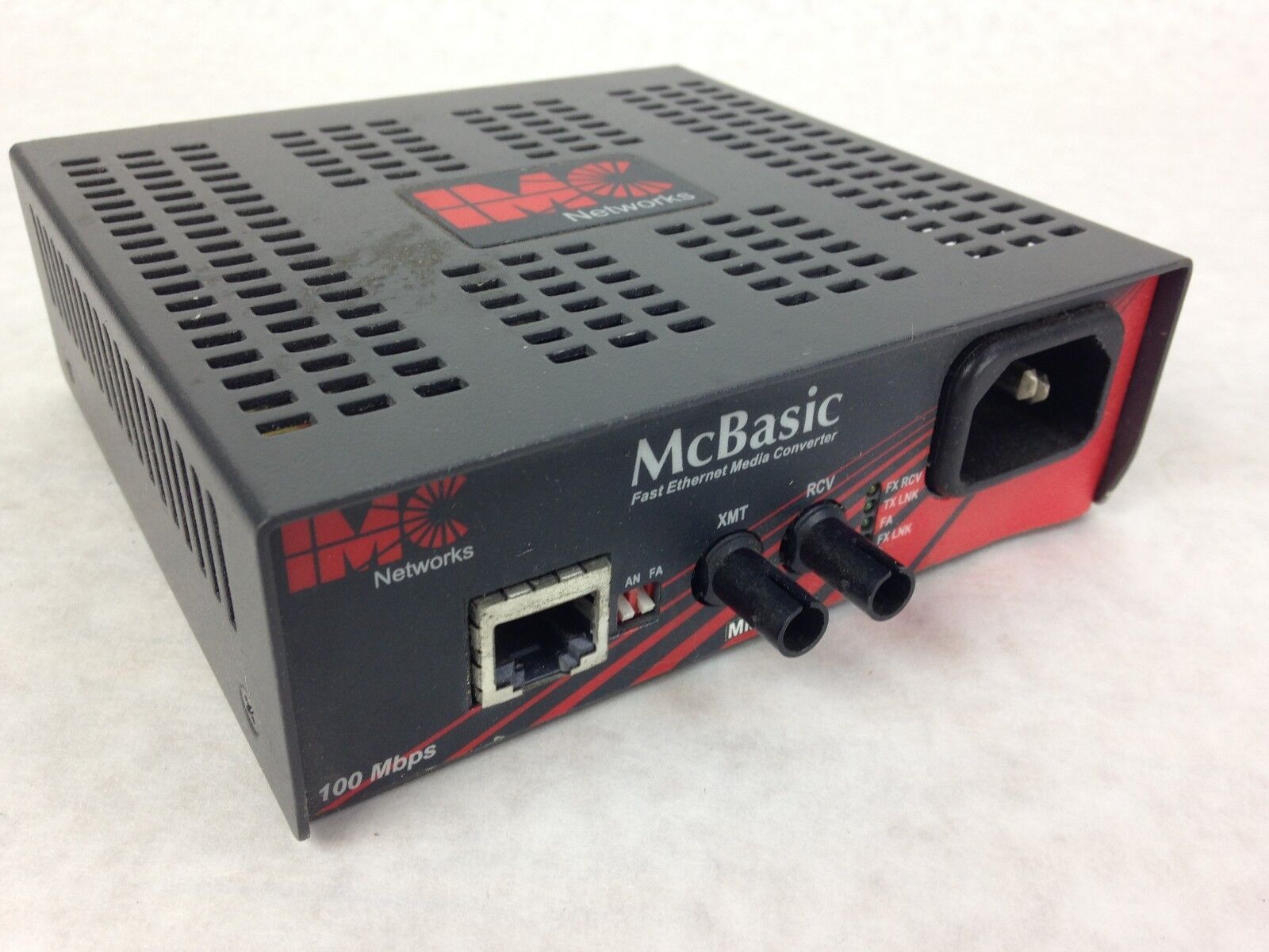 IMC Networks Compact Media Converter McBasic TX/FX IMC MM1300-ST