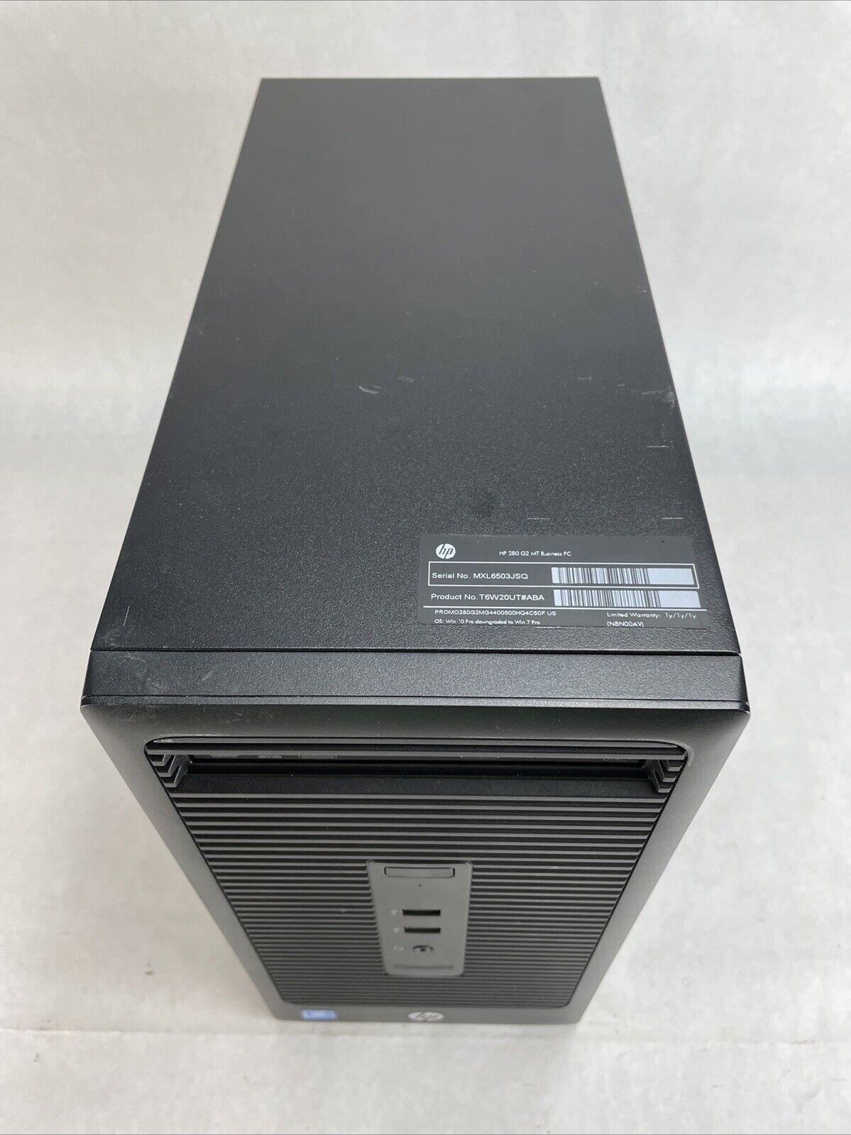 HP 280 G2 MT Intel Pentium G4400 3.3GHz 4GB RAM No HDD No OS