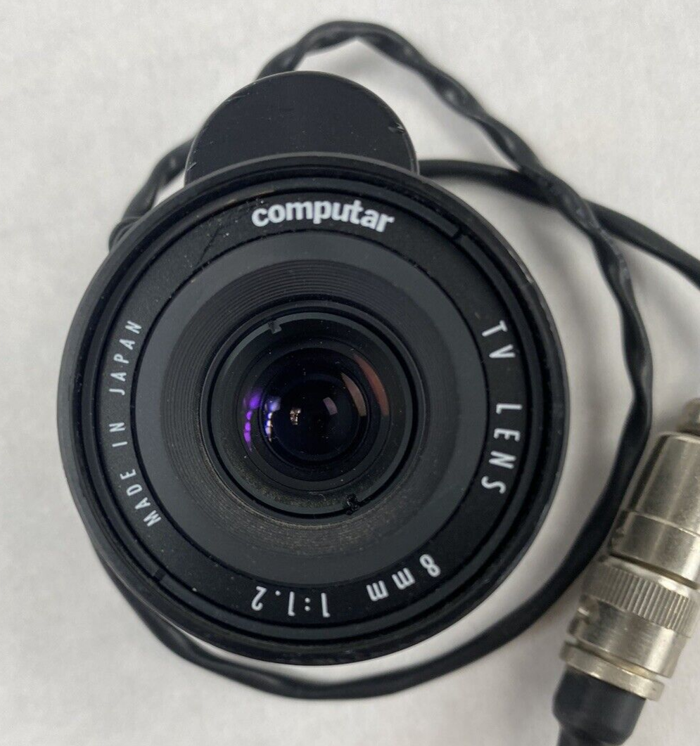 Computar 8mm 1:1.2 TV Lens Made in Japan