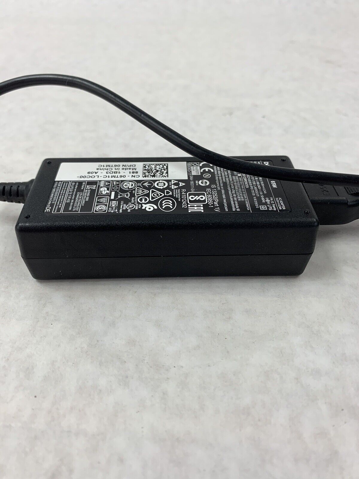 Lot 2 Dell AC-Adapter Model LA65NS2-01 PA-12 65W 06TM1C 6TM1C