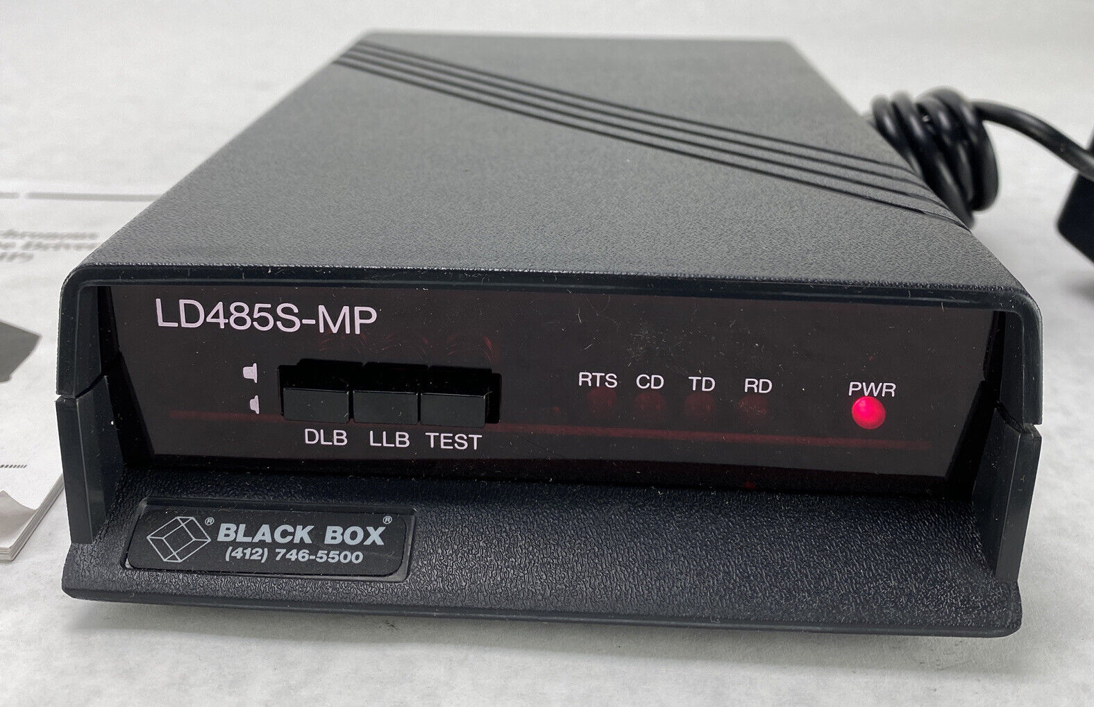 Black Box LD485S-MP RS-232/RS-485 Multipoint Line Driver ME742A-R2