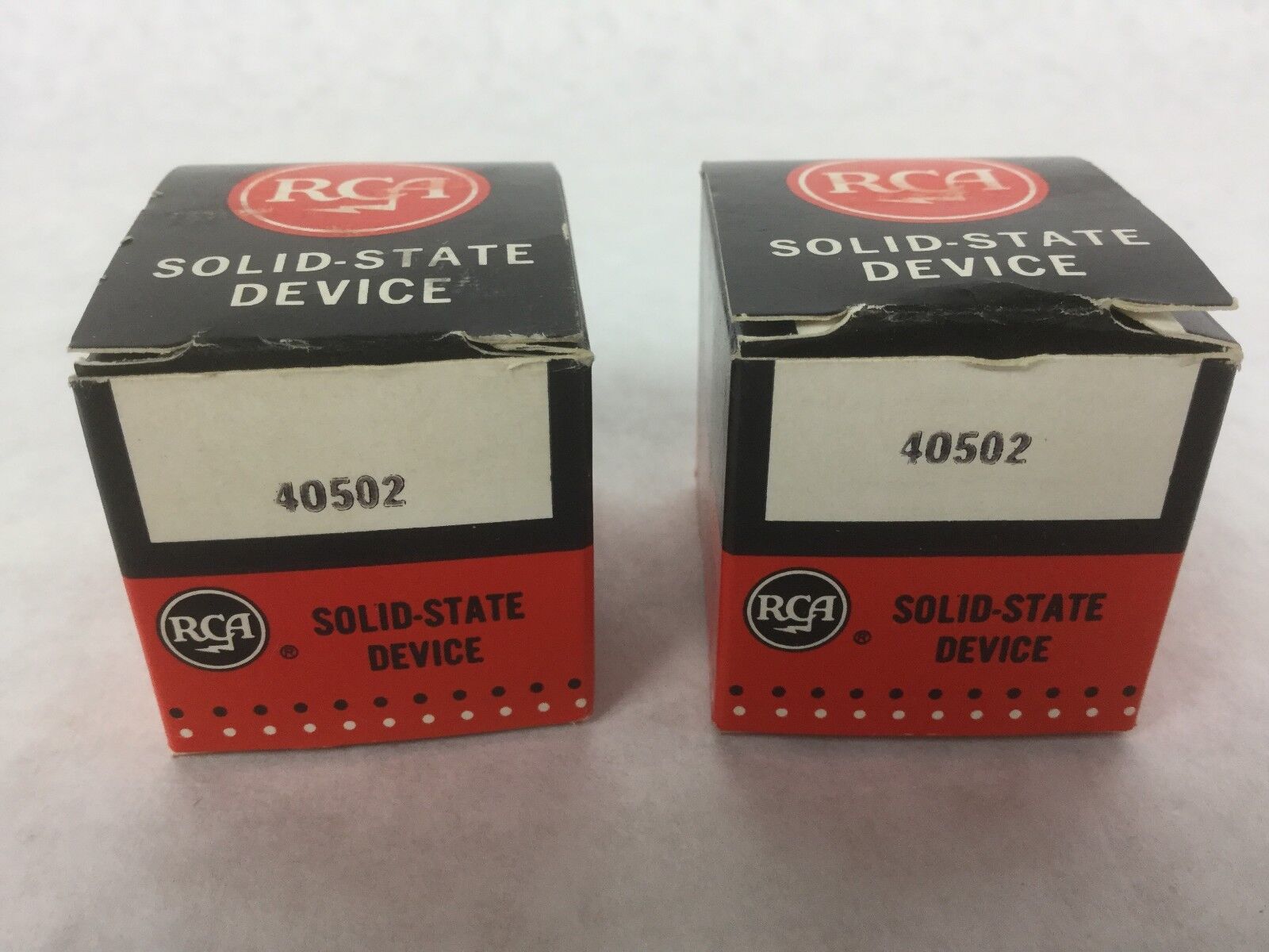 RCA 40502 Transistor w/Heat Sink, Lot of 2, NEW in Box