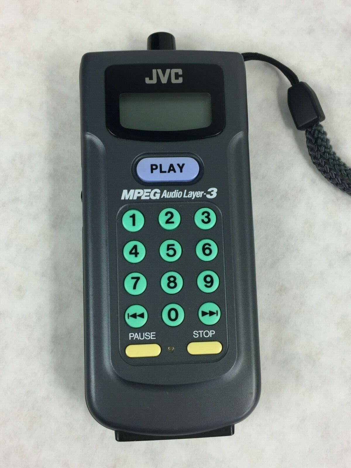 JVC XA-GP3BK Portable ROM Player MPEG Audio Layer-3 W/Lanyard (Lot of 2)