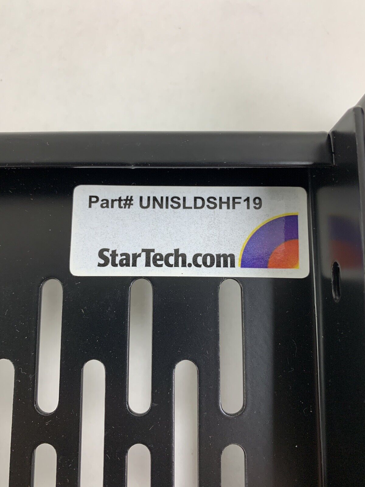 StarTech UNISLDSHF19 2U Adjustable Mounting Depth Sliding Rack Mount Shelf