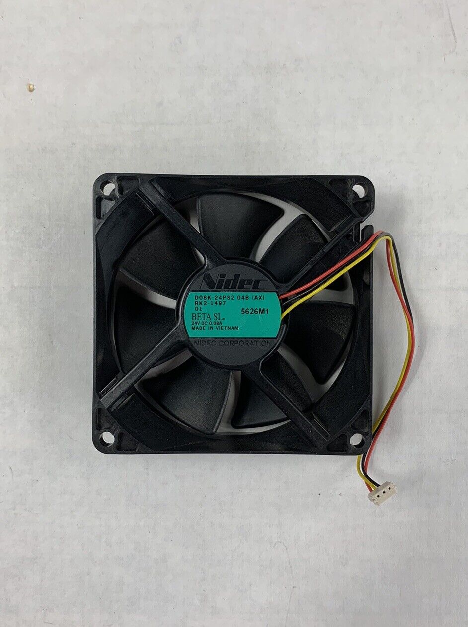 Nidec RK2-1988 24VDC 0.08A Fan for Laserjet P4014/P4515/M601/M603 (Lot of 2)