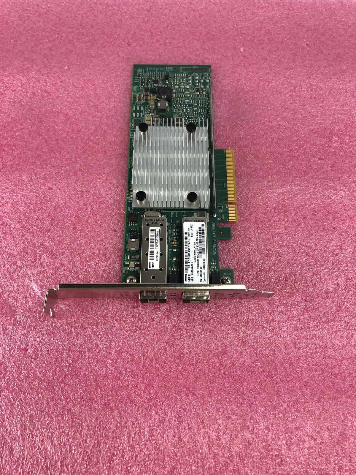 HPE Ethernet 10GB 2P 530SFP 652501-001