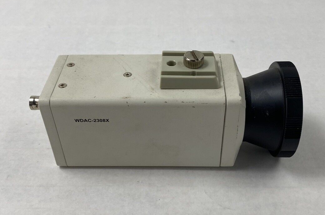 Weldex WDAC-2308X-MKIT Color Camera with Weldex Adaptor Lens For Parts or Repair