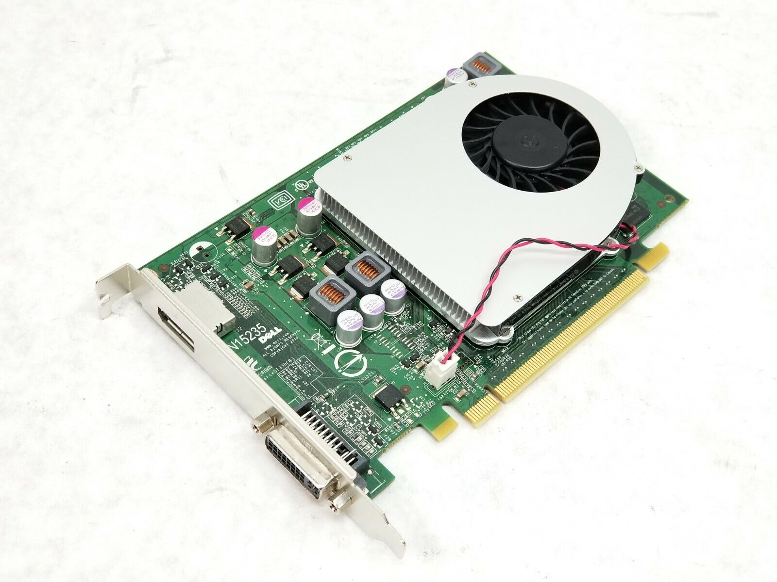 Dell 9TCD9 NVIDIA GeForce GT330 1GB GDDR3 PCIE x16 Video Graphics Card