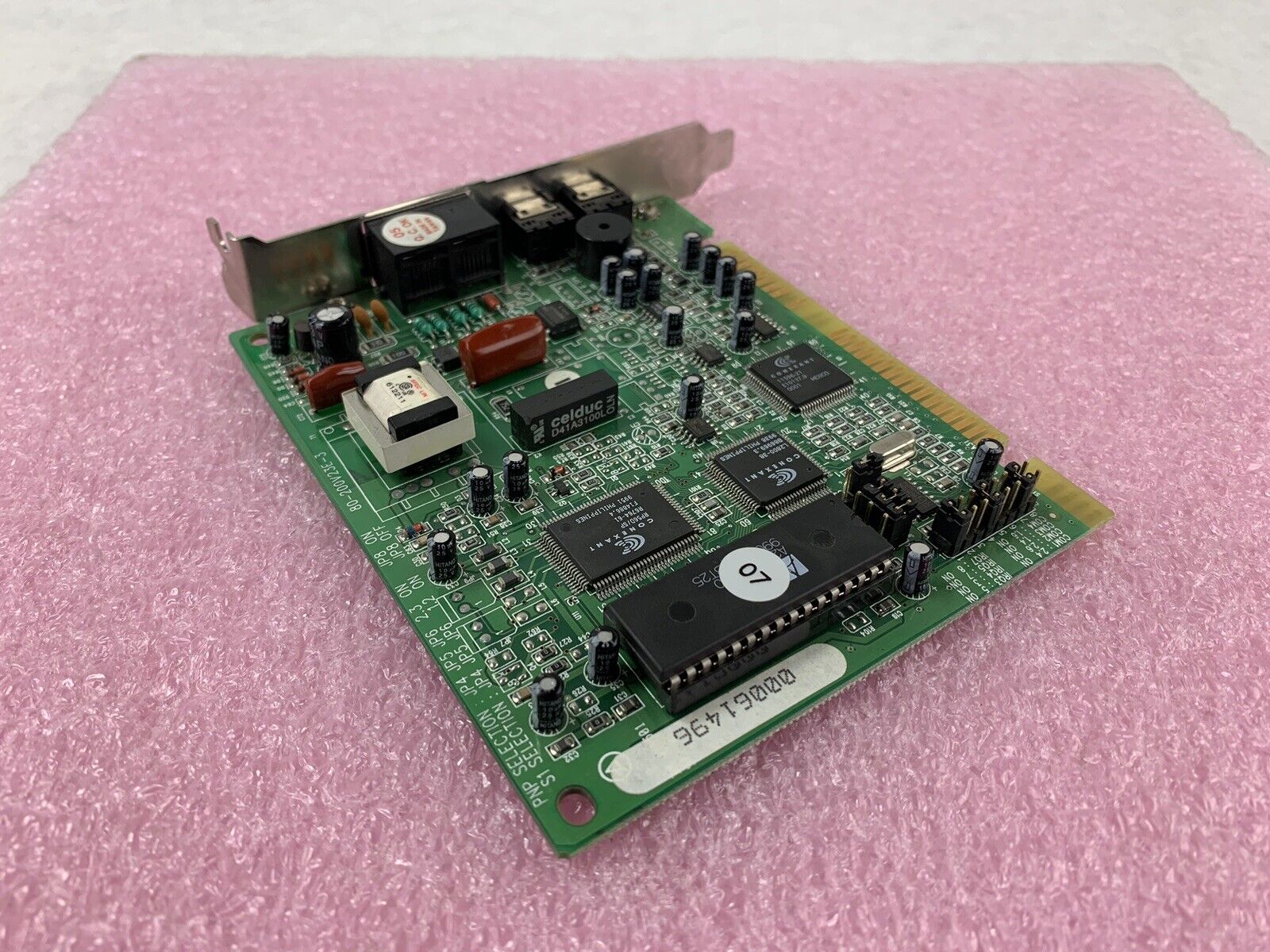 V1456VHQ-R5 8 bit ISA card 56k Dial Up Modem