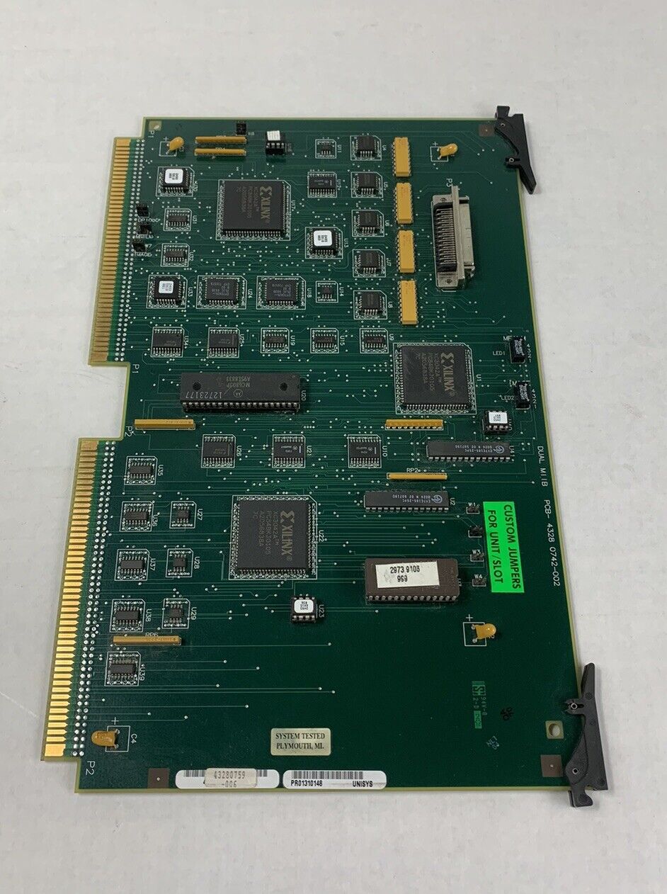 Unisys PR01210818 Dual MIIB PCB-43280742-002