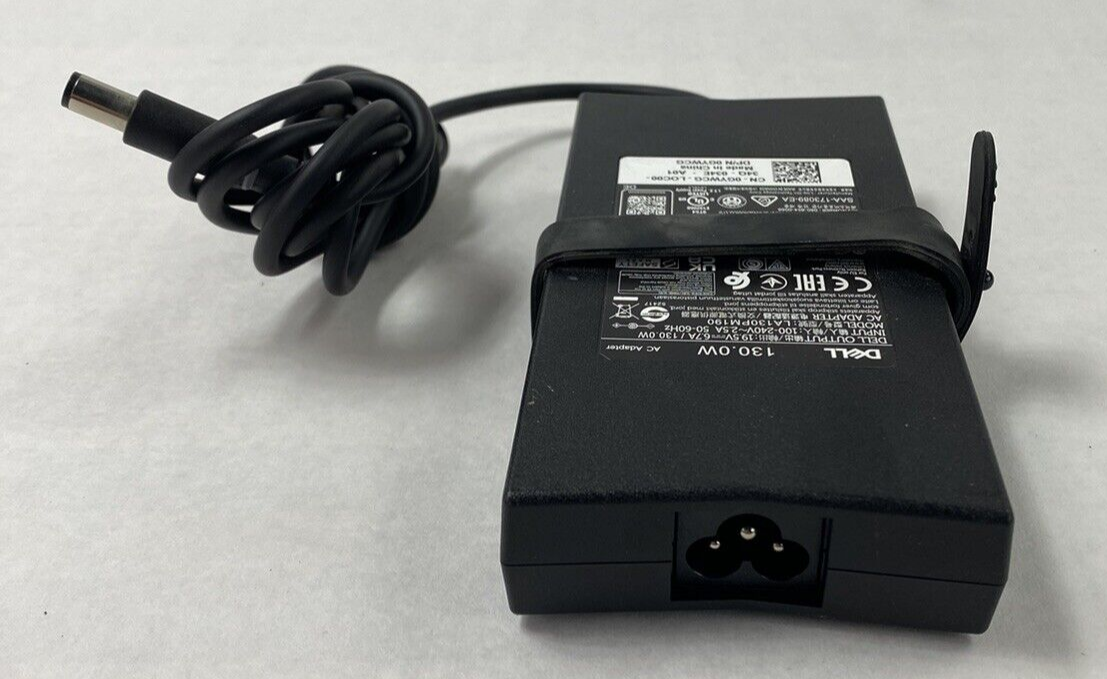 Mixed Lot of 2 Dell DA130PE1-00 LA130PM190 130W 19.5V 6.7A AC Adapter