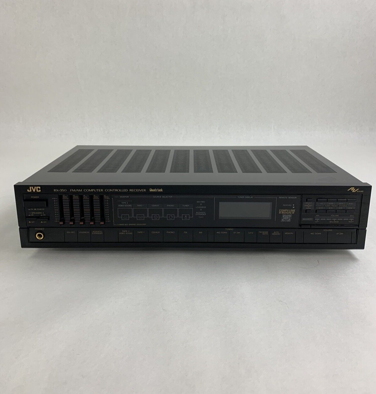 JVC RX-350 Computer Controlled Receiver Tested Parts and Repair No Output