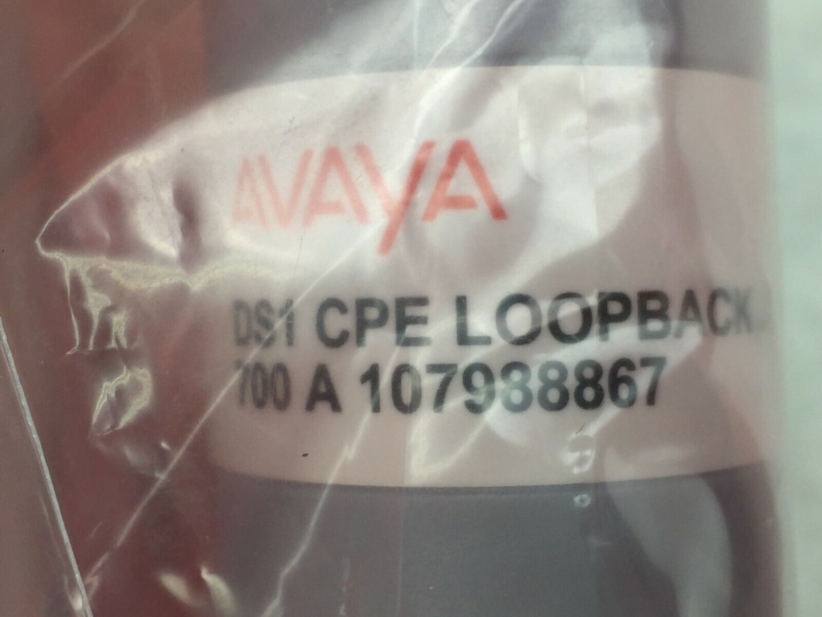 AVAYA DS1 CPE Loopback Jack 700 A 107988867 (Lot of 2)